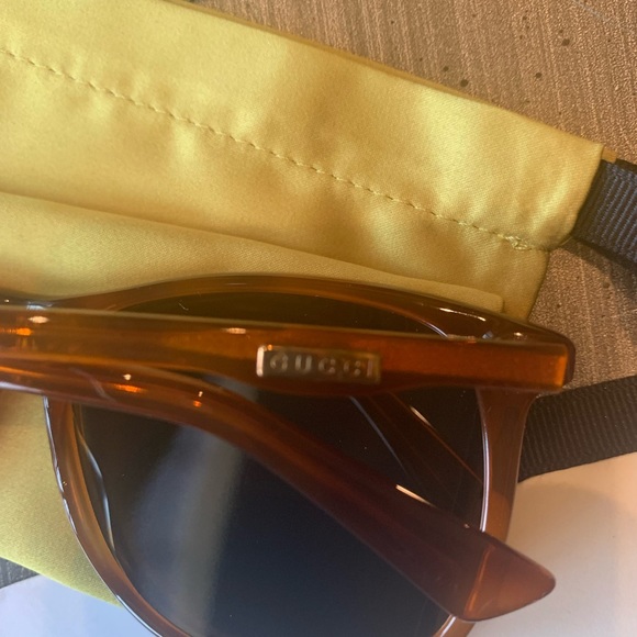 Gucci sunglasses Havana brown - Picture 3 of 6